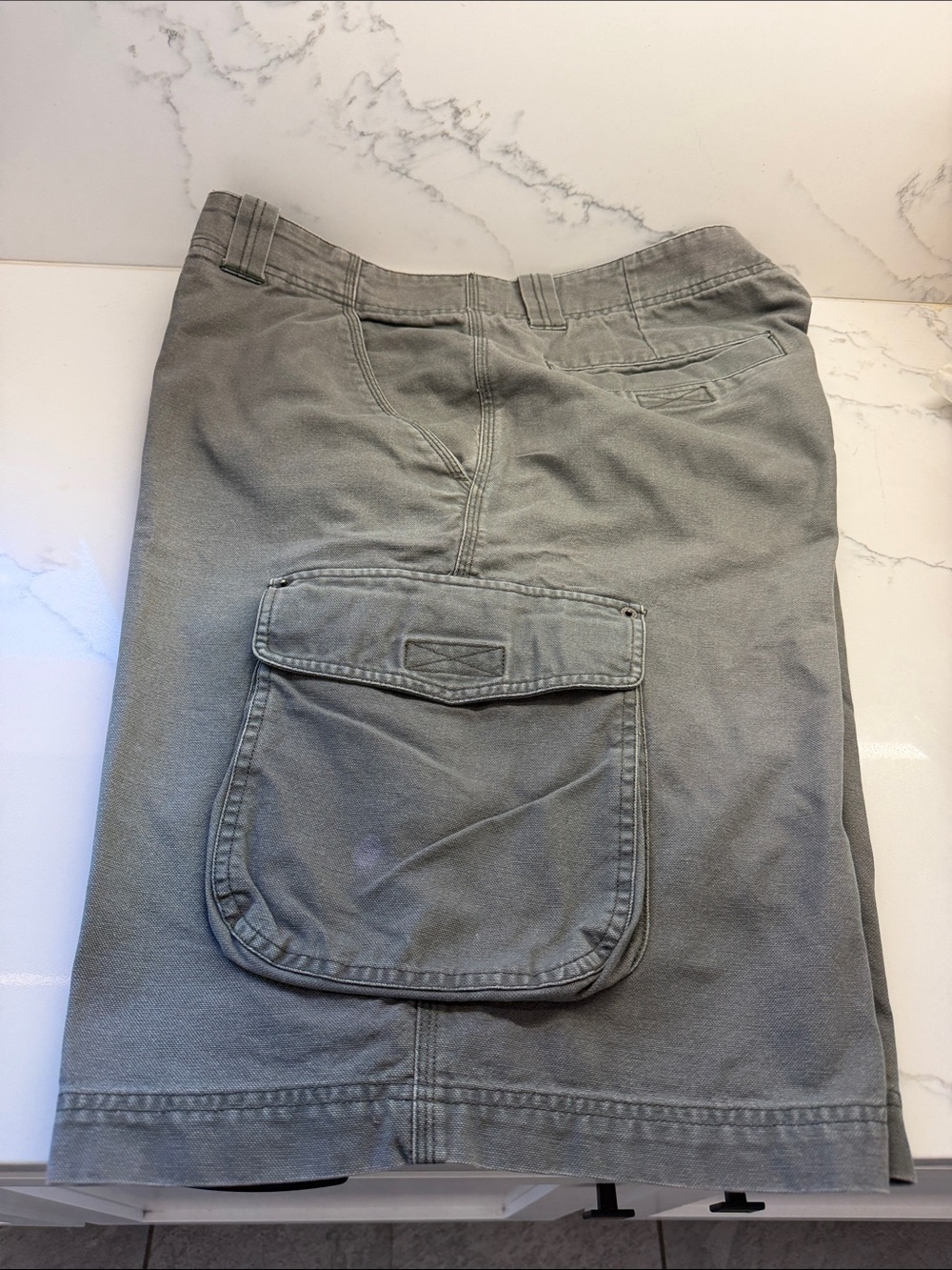 Timberland Men's Cargo Shorts in Sage Green